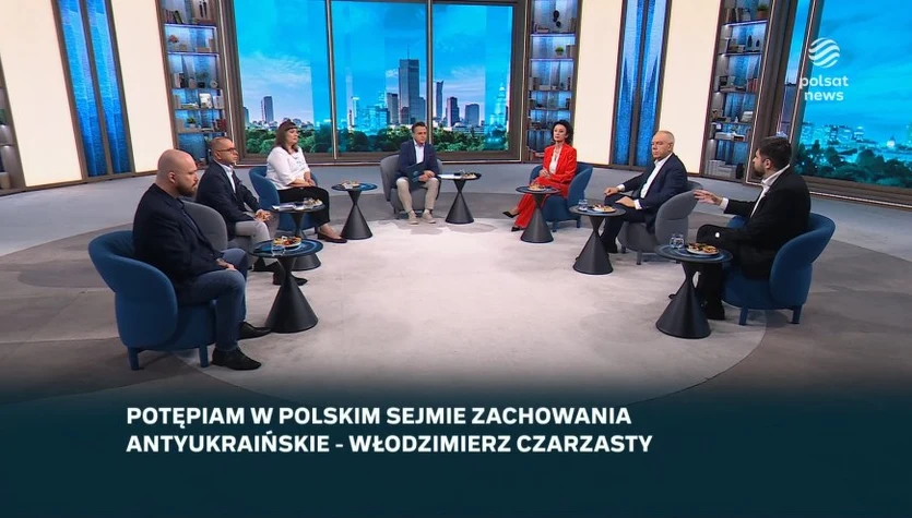 "Śniadanie Rymanowskiego". Politycy o Ukrainie. "Nie będziemy nadstawiać drugiego policzka"