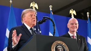 Trump pojawił się na finale MŚ. Zapytany o faworyta zaczął mówić o Messim