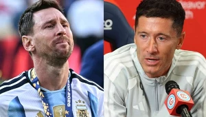 Lewandowski zapytany o Messiego. Nie wahał się, wystarczyły dwa słowa