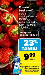 Truskawki Carrefour