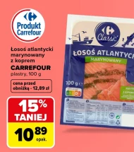 Łosoś marynowany Carrefour