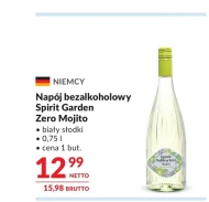 Napój bezalkoholowy Spirit Garden