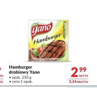 Hamburger drobiowy Yano