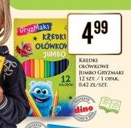 Kredki ołówkowe Jumbo