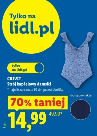 Strój kąpielowy damski Crivit