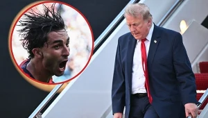 Ferran Torres sparodiował Donalda Trumpa. Cztery słowa