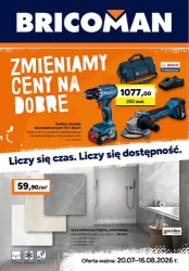 Zmieniamy ceny na dobre - Bricoman