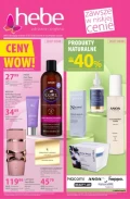 Produkty naturalne taniej - Hebe