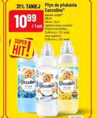 Płyn do płukania tkanin Coccolino