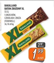 Злаковий батончик Bakalland