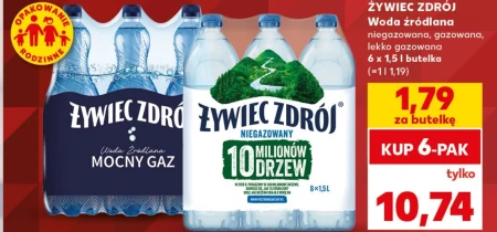 Негазована вода Żywiec zdrój