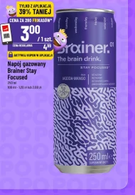 Napój gazowany Brainer