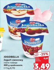 Jogurt owocowy Jogobella