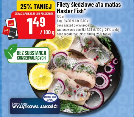 Філе оселедця Master Fish