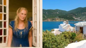Białe domy, turkusowe morze i słynny kościół. To tu kręcono film "Mamma Mia!"