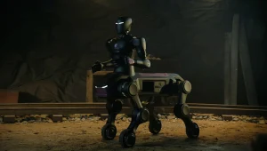 Run Robotics pokazuje centaura. Robot hybrydowy do pracy w trudnym terenie