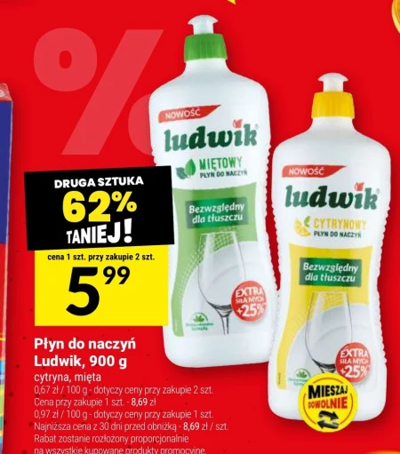 Засіб для миття посуду Ludwik