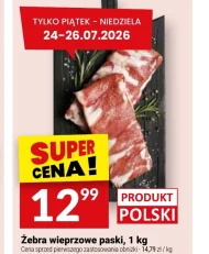 Żeberka wieprzowe Polski