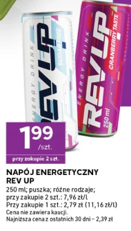 Napój energetyczny Rev Up