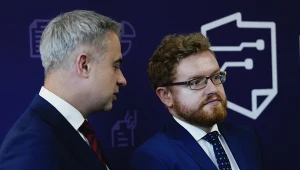 Ministrowie Krzysztof Gawkowski i Dariusz Standerski (na zdj.) spotkali się z ambasadorem USA w Polsce Tomem Rose