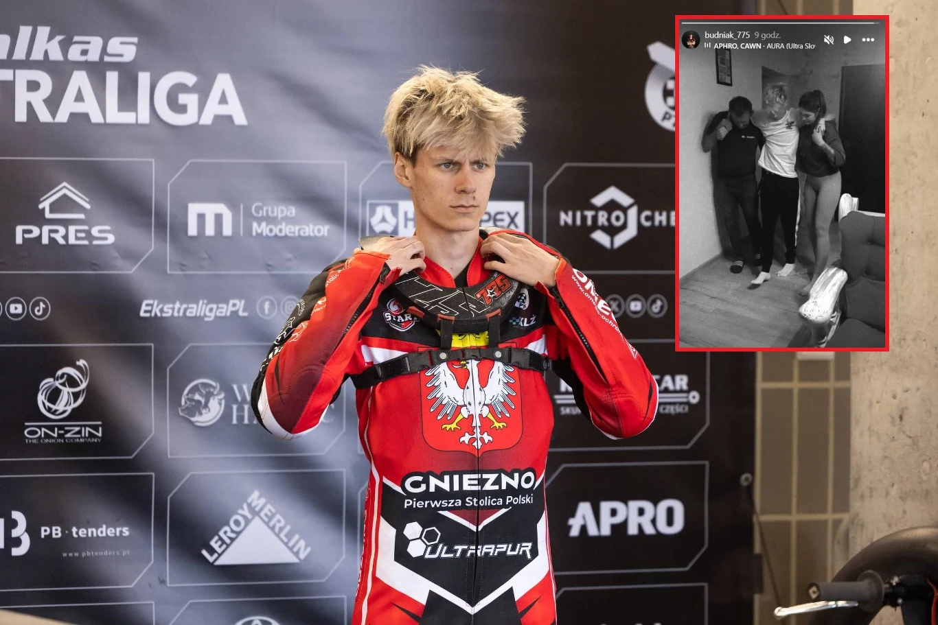 Patryk Budniak opublikował nagranie. Stanął na własne nogi niespełna 3 miesiące po wypadku article cover
