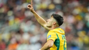 Cristian Volpato w meczu MŚ z Egiptem, 03.07.2026 r.