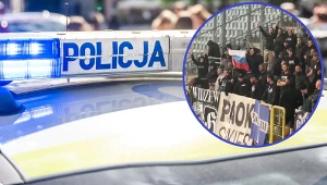 Prowokacja kibiców na stadionie w Lublinie. Jasne stanowisko policji