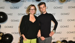 Monika Richardson z synem Tomaszem