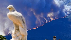 Pożary w Hiszpanii i we Francji