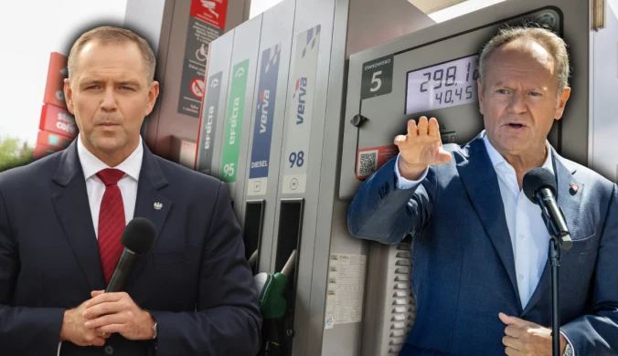 Donald Tusk i Karol Nawrocki mają różne pomysły na obniżenie cen paliw. Problem w tym, że bez porozumienia, ceny nie spadną