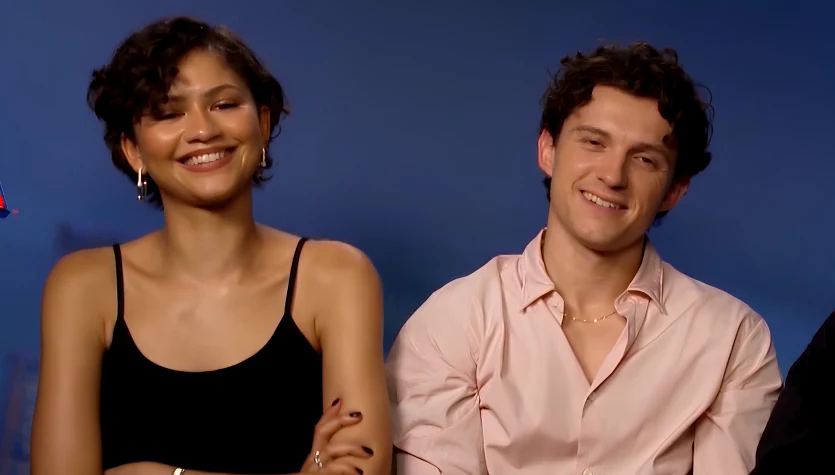 Zendaya i Tom Holland w rozmowie z Kamilą Ryciak