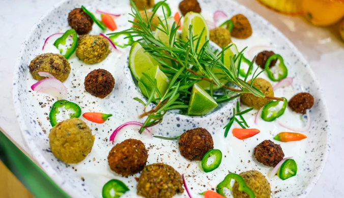 Falafel z bobu według Jurka Sobieniaka