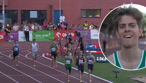 Maciej Wyderka prowadził finał na 800 metrów od startu. I... zrobił pracę zająca, na ostatniej prostej osłabł. Złoto dla Bartosza Kitlińskiego 