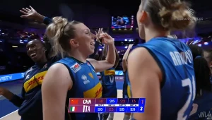 Liga Narodów. Chiny - Włochy. Skrót meczu. WIDEO