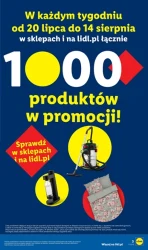 Sprzęt na każdą kieszeń - Lidl