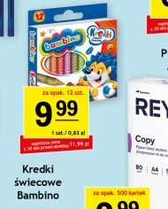 Kredki świecowe Bambino