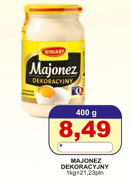 Майонез Winiary