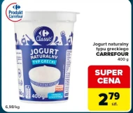 Jogurt naturalny Carrefour