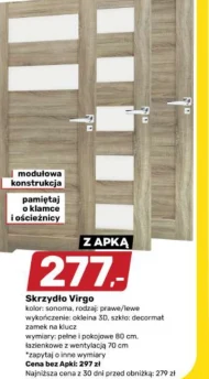 Skrzydło drzwiowe