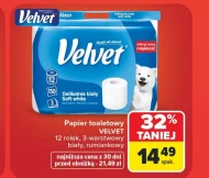 Papier toaletowy Velvet