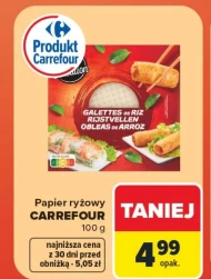 Papier ryżowy Carrefour