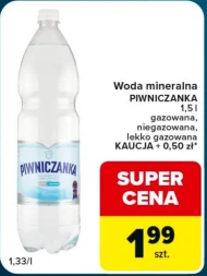 Негазована вода Piwniczanka