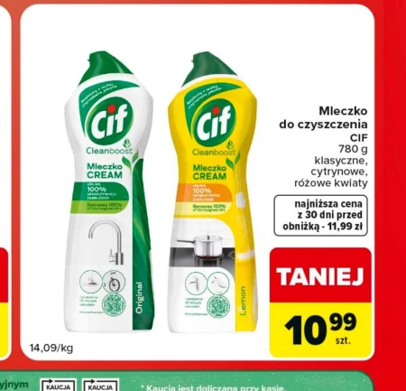 Очищення молока Cif