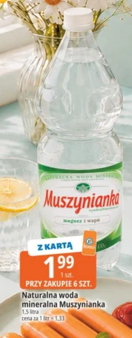 Woda mineralna Muszynianka