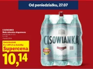 Woda niegazowana Cisowianka