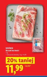 Boczek bez kości Rzeźnik