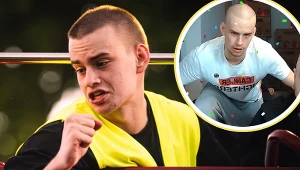 Na zdjęciu Piotr Hancke znany jako "Łatwogang"
