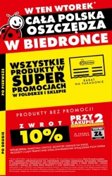 Tylko w ten wtorek! - Biedronka