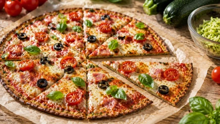 Pizza z cukinii. Warzywny spód, który naprawdę wychodzi