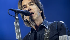 Per Gessle - współzałożyciel Roxette - na jednym z ostatnich koncertów